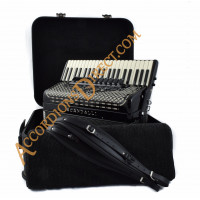 Scandalli Super VI Extreme 41 Key 120 bass double tone chamber piano accordion with artisan reeds, octave tuned. MIDI options available.